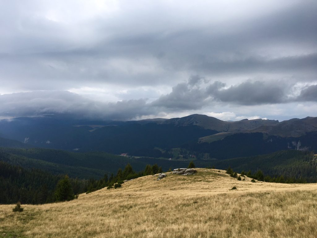 Storm in the distance