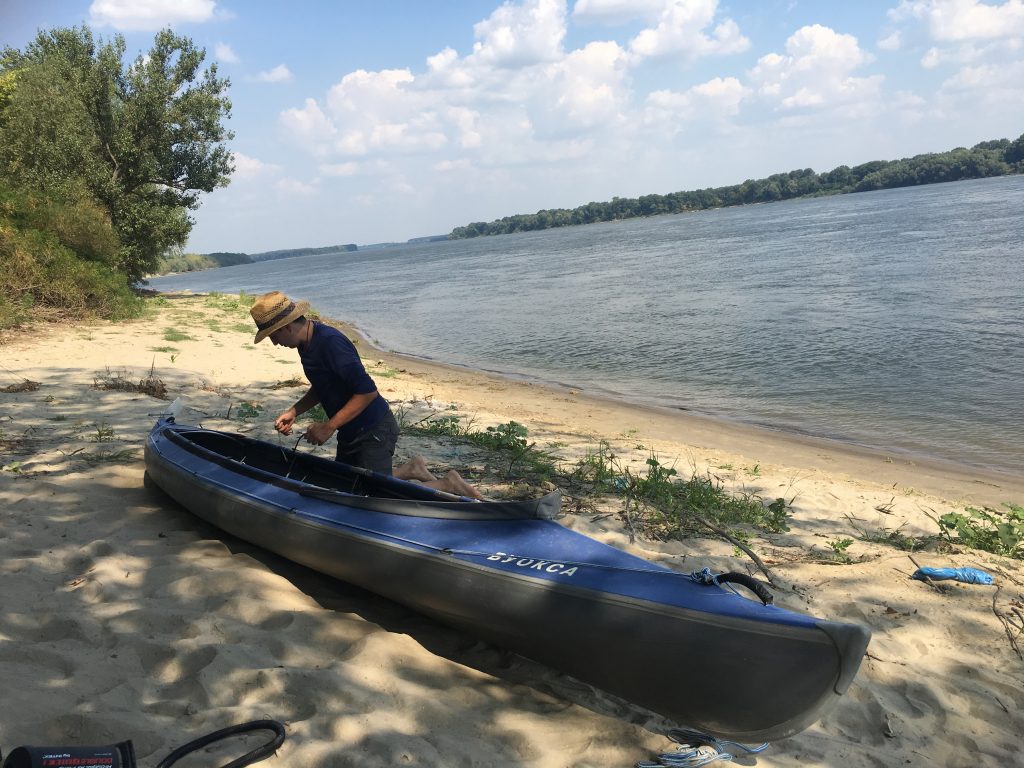 Assembling the Kayak